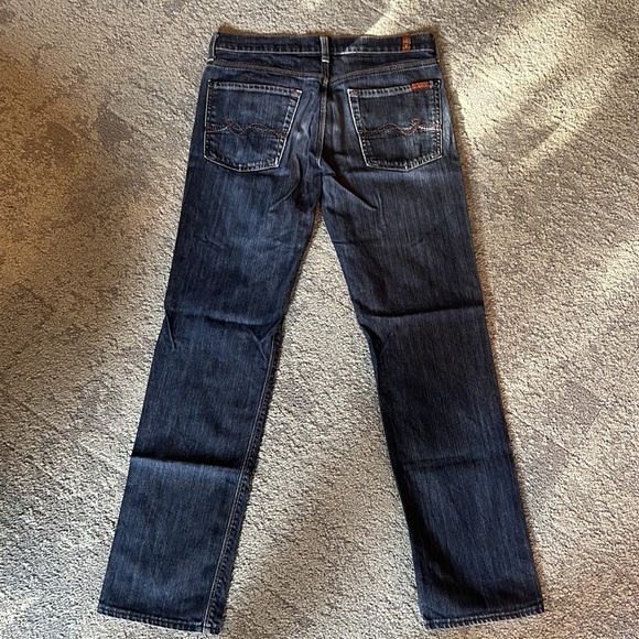 Mens 7 For All Mankind jeans - slimmy style. Size waist 32 - Picture 4 of 4